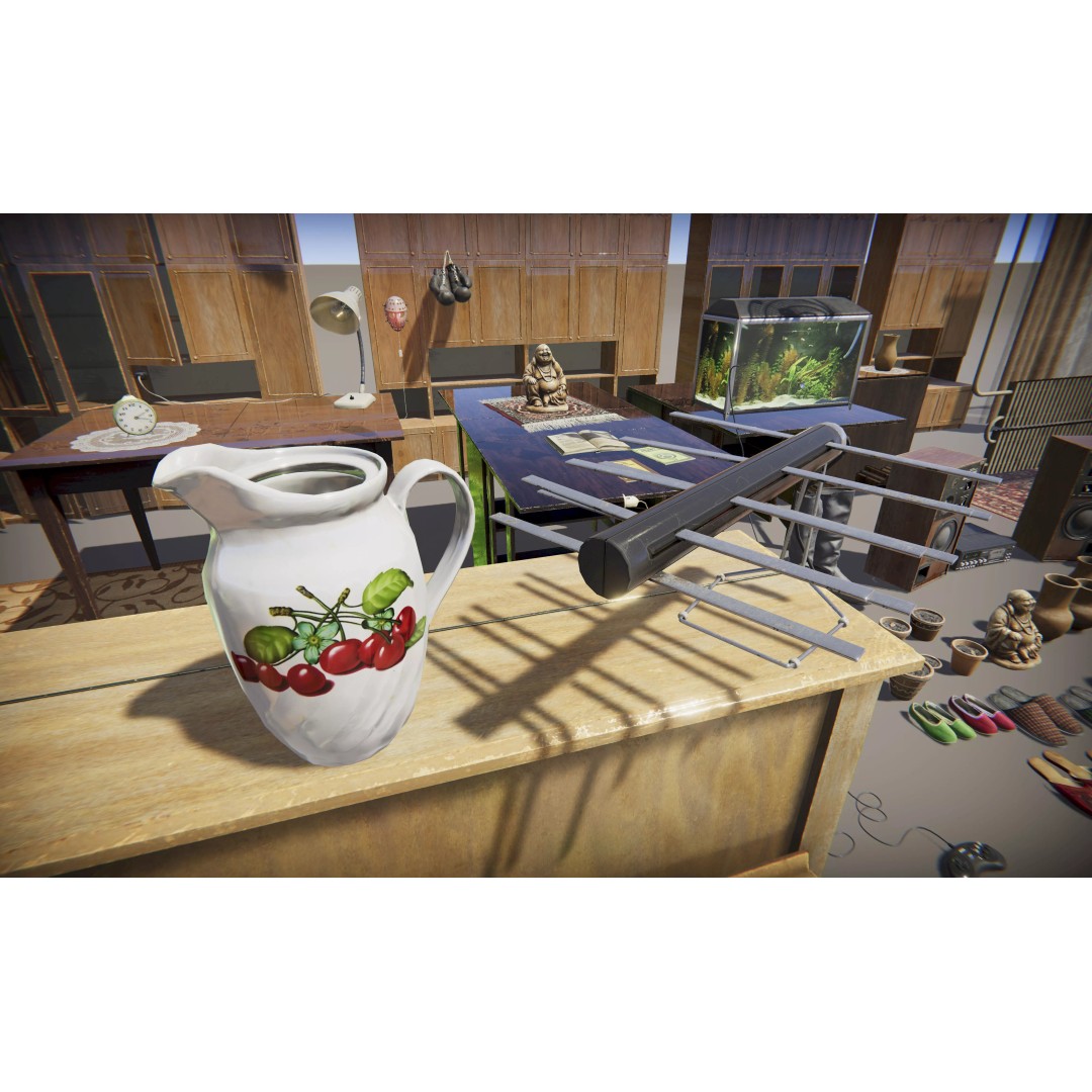 Old Interior Props Pack 3D Model – Low Poly Realistic Assets for Unity - View 37