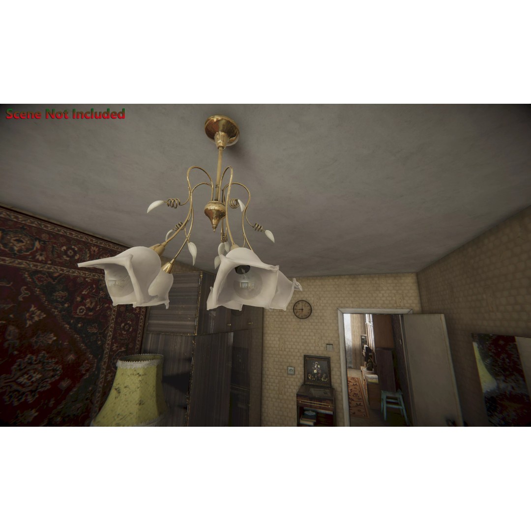 Old Interior Props Pack 3D Model – Low Poly Realistic Assets for Unity - View 9