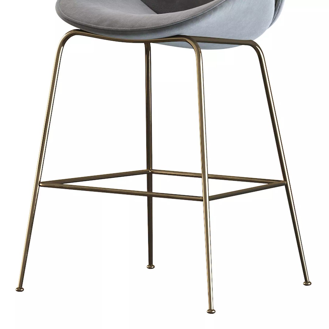 Deephouse San-Remo Barstool 3D Model – Modern Furniture, FBX, PBR Textures - View 15