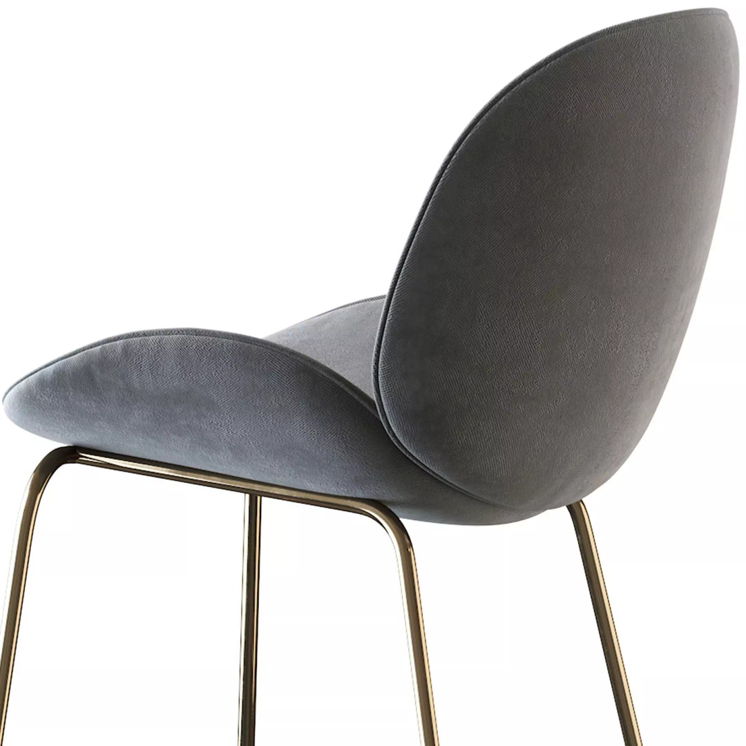 Deephouse San-Remo Barstool 3D Model – Modern Furniture, FBX, PBR Textures - View 5