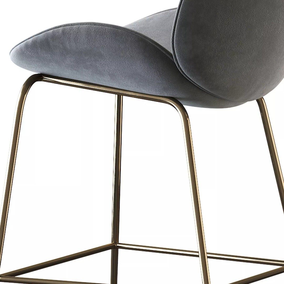 Deephouse San-Remo Barstool 3D Model – Modern Furniture, FBX, PBR Textures - View 6