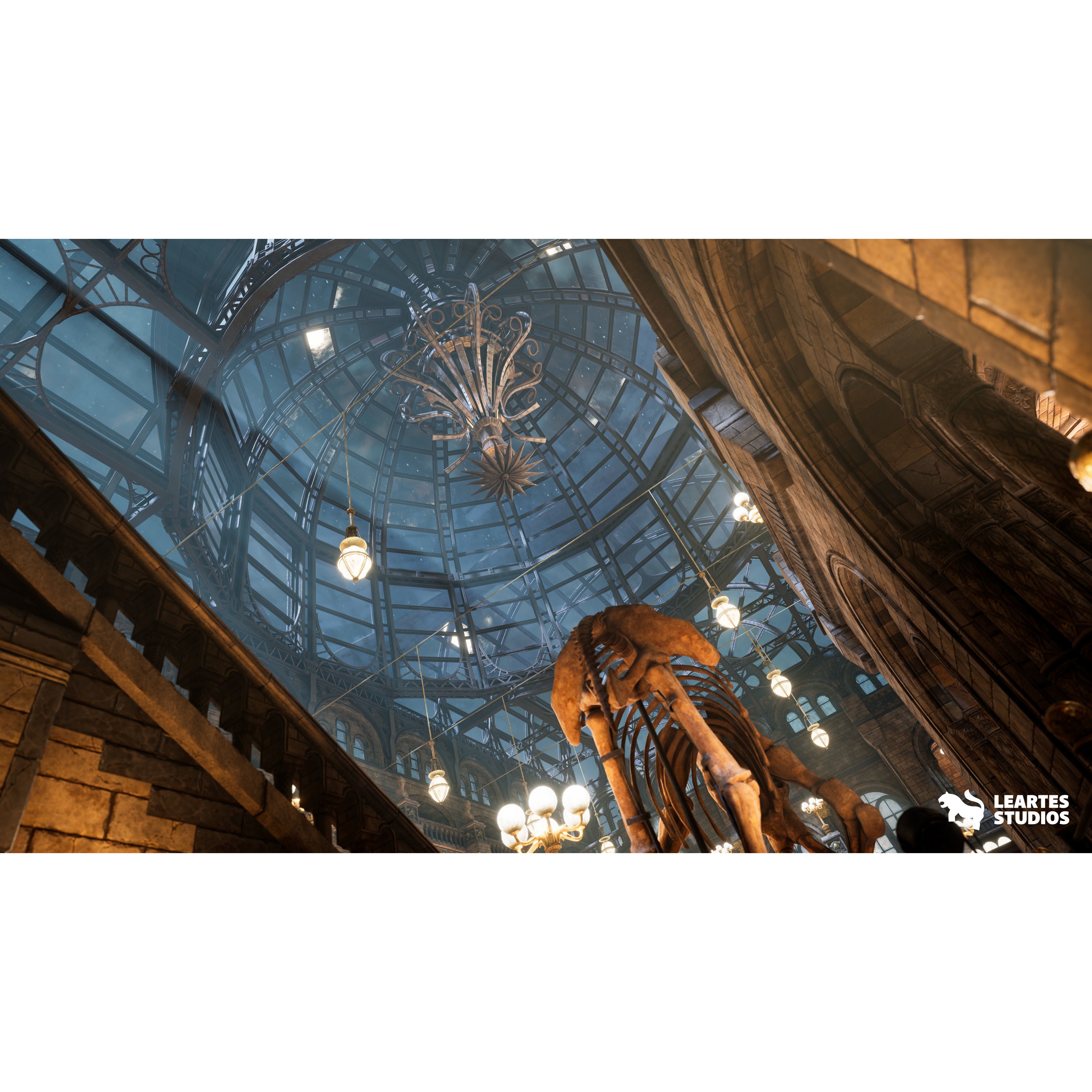 Historical Museum - Low-Poly Game-Ready 3D Model - View 12