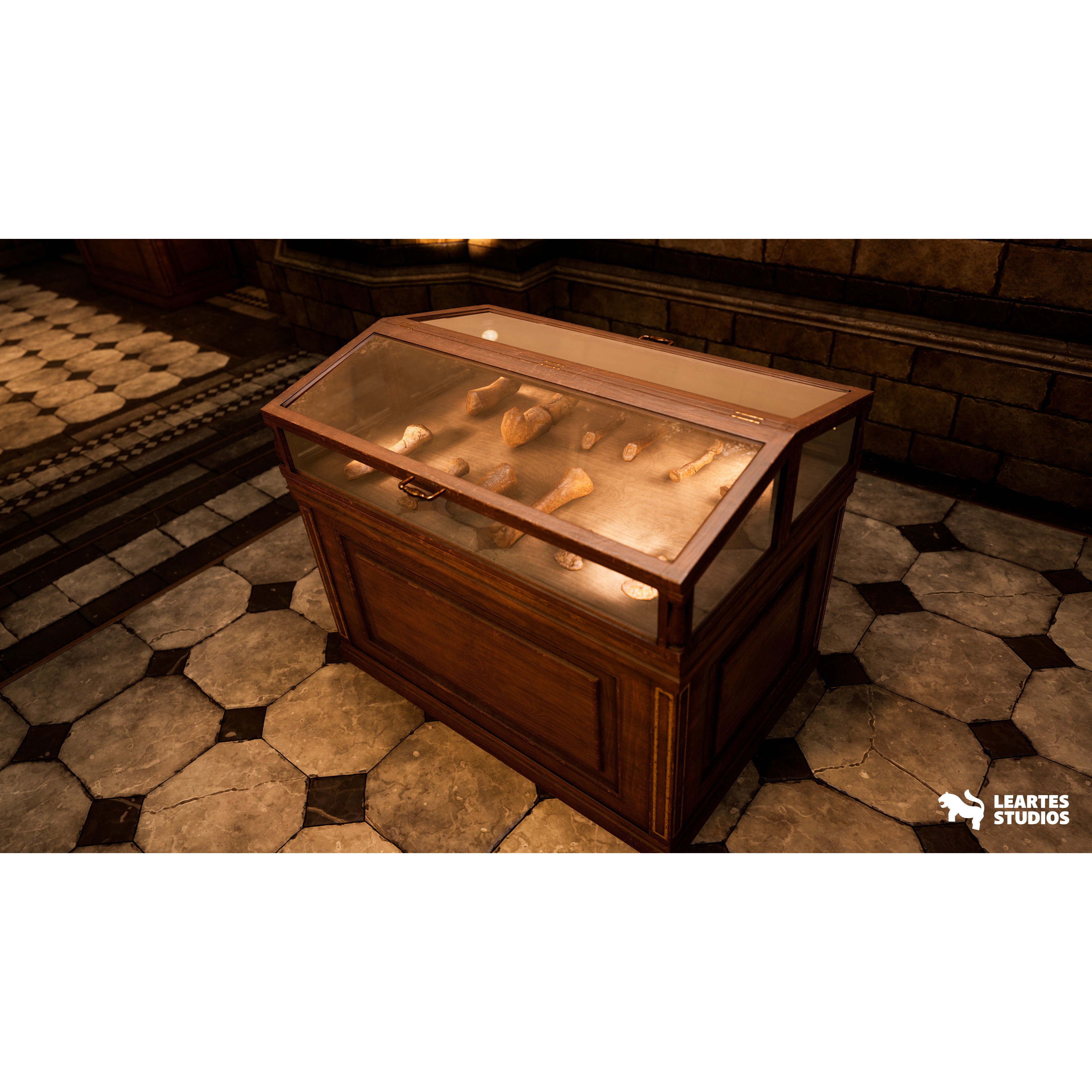 Historical Museum - Low-Poly Game-Ready 3D Model - View 15