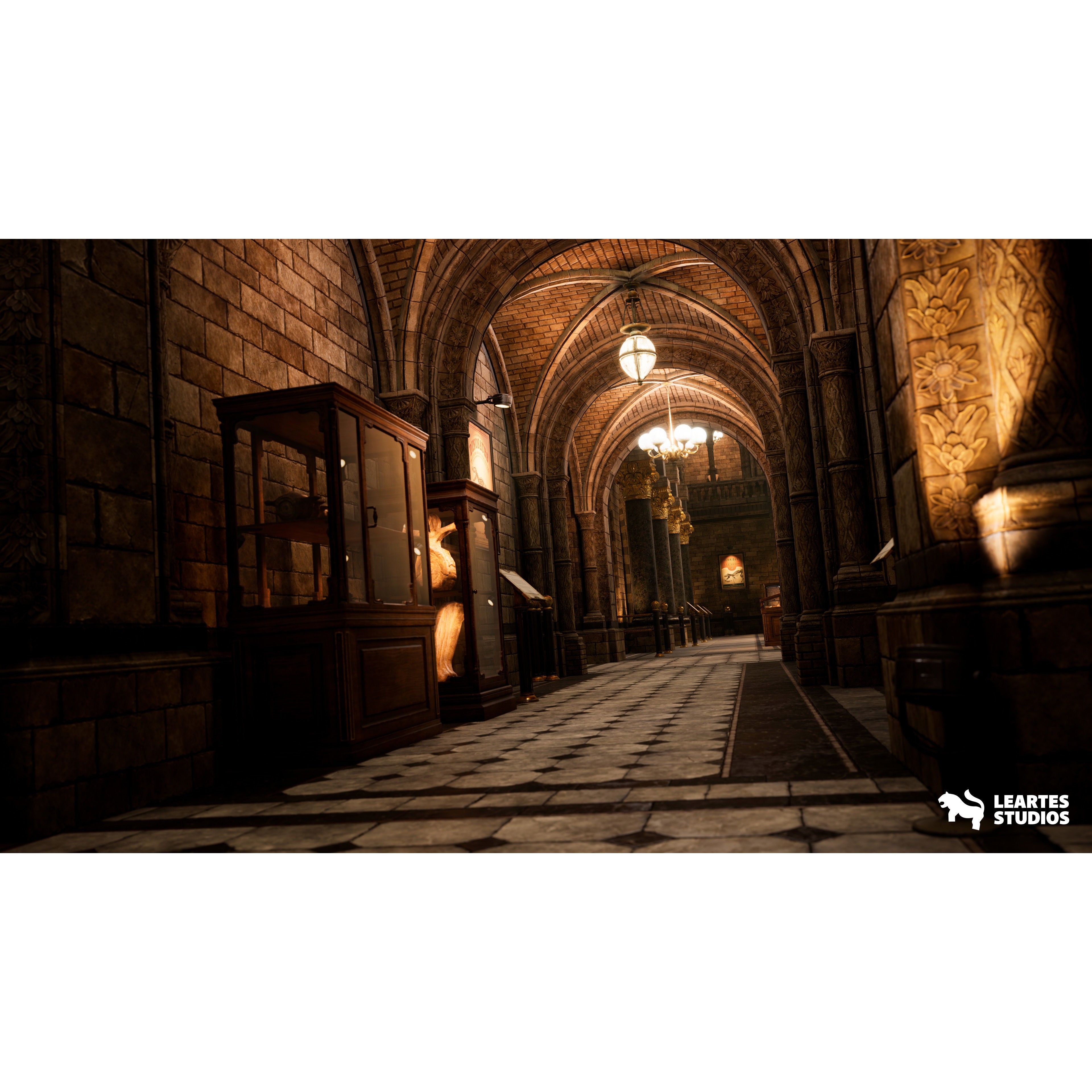 Historical Museum - Low-Poly Game-Ready 3D Model - View 20