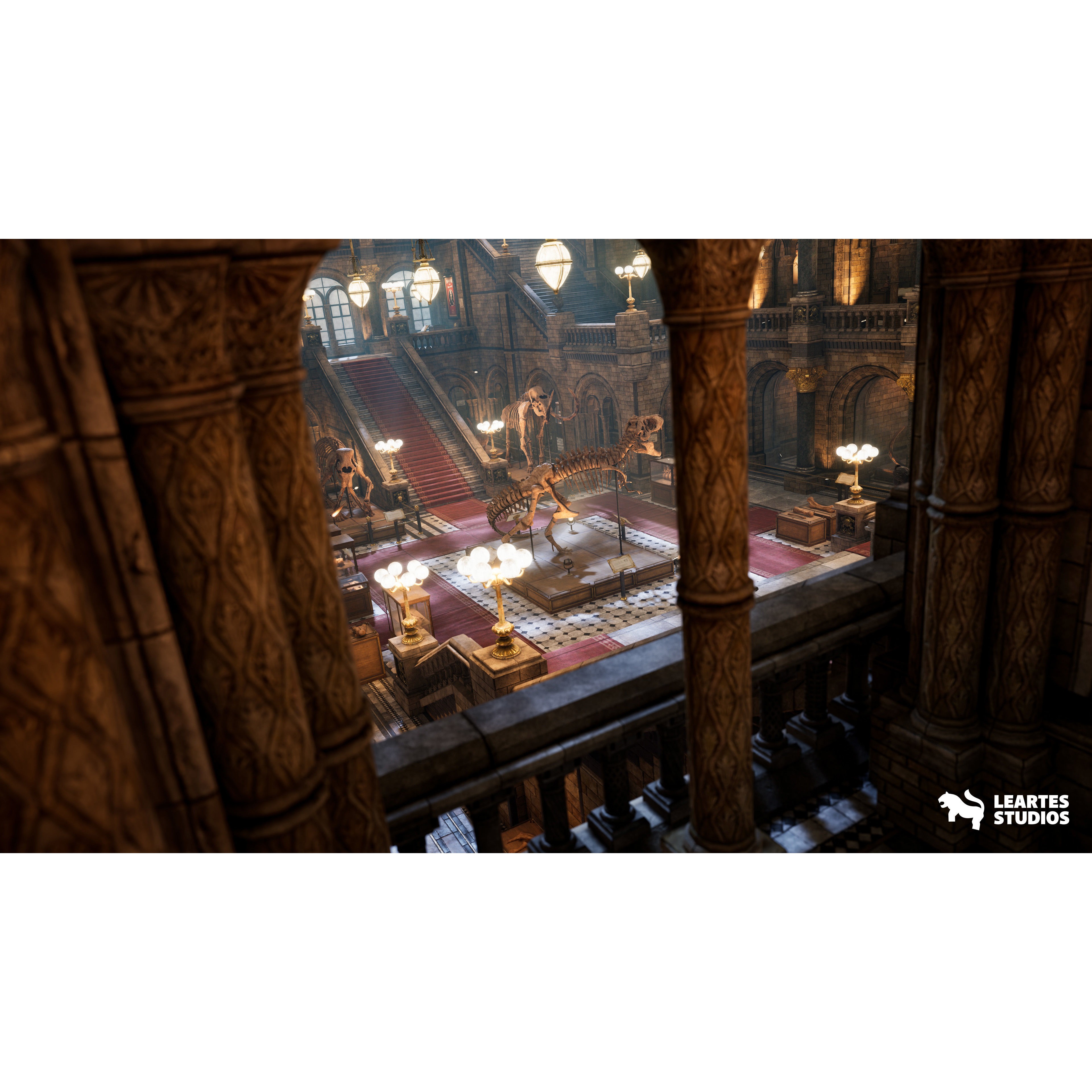 Historical Museum - Low-Poly Game-Ready 3D Model - View 23