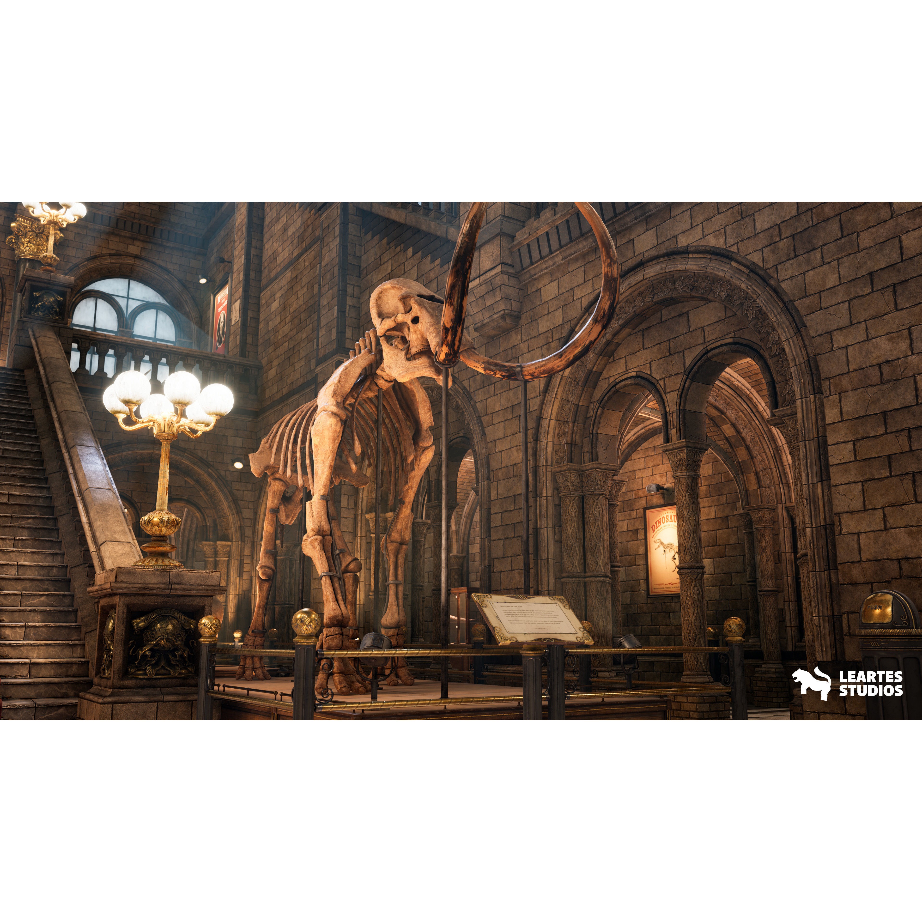 Historical Museum - Low-Poly Game-Ready 3D Model - View 24