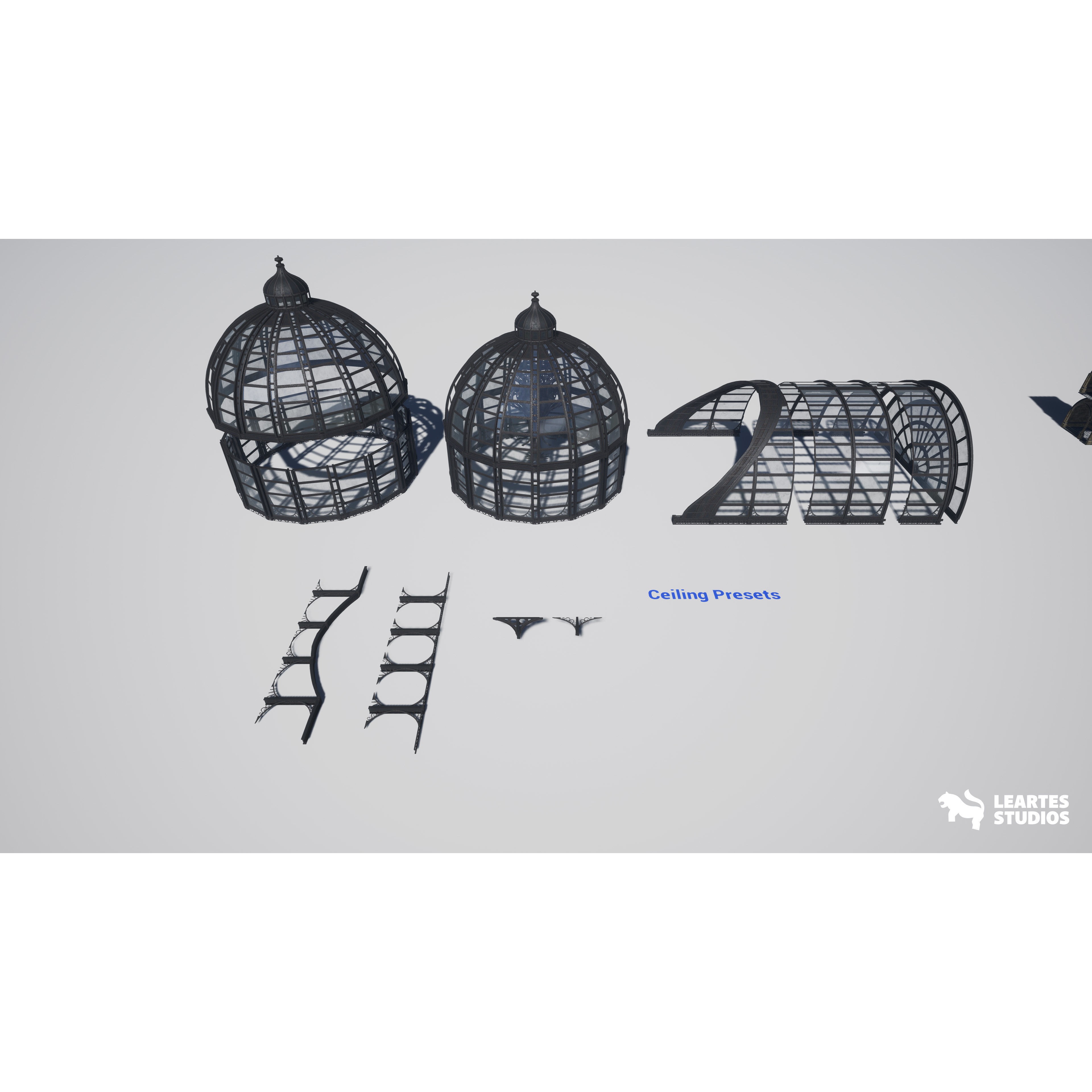 Historical Museum - Low-Poly Game-Ready 3D Model - View 28