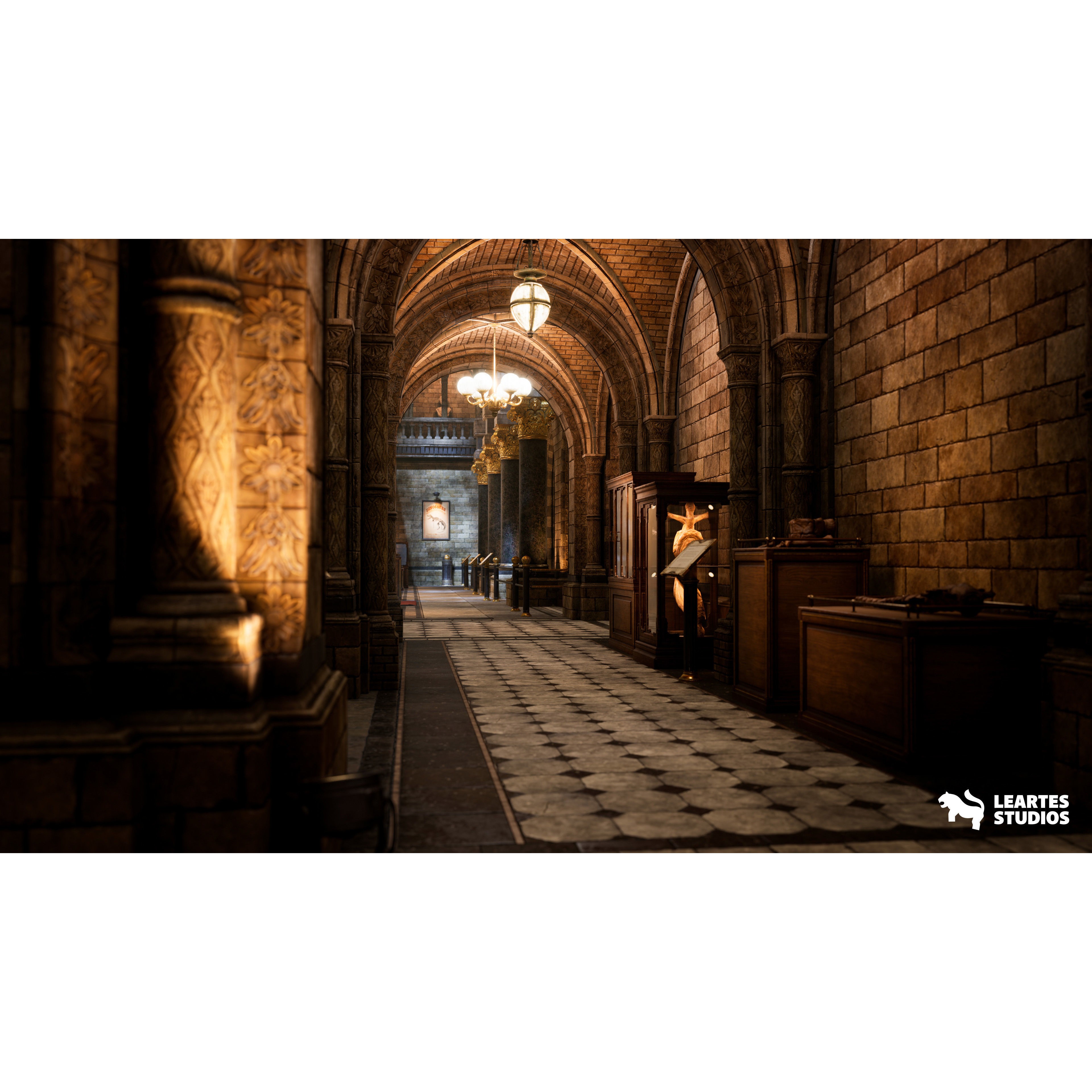 Historical Museum - Low-Poly Game-Ready 3D Model - View 5