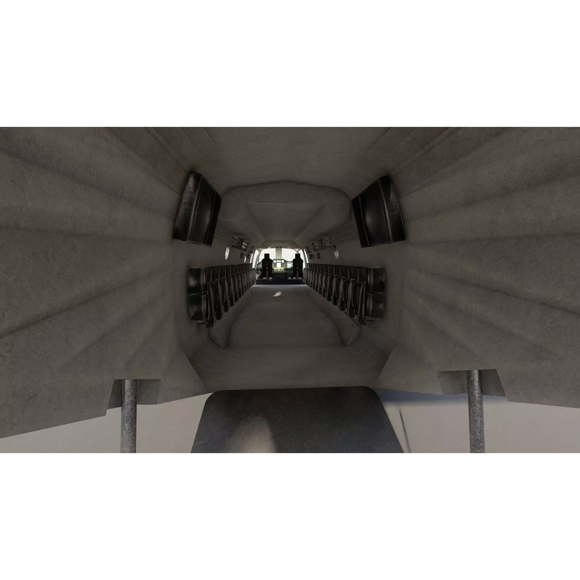 SAN ANTONIO CLASS DESTROYER - Game-Ready 3D Model - View 38