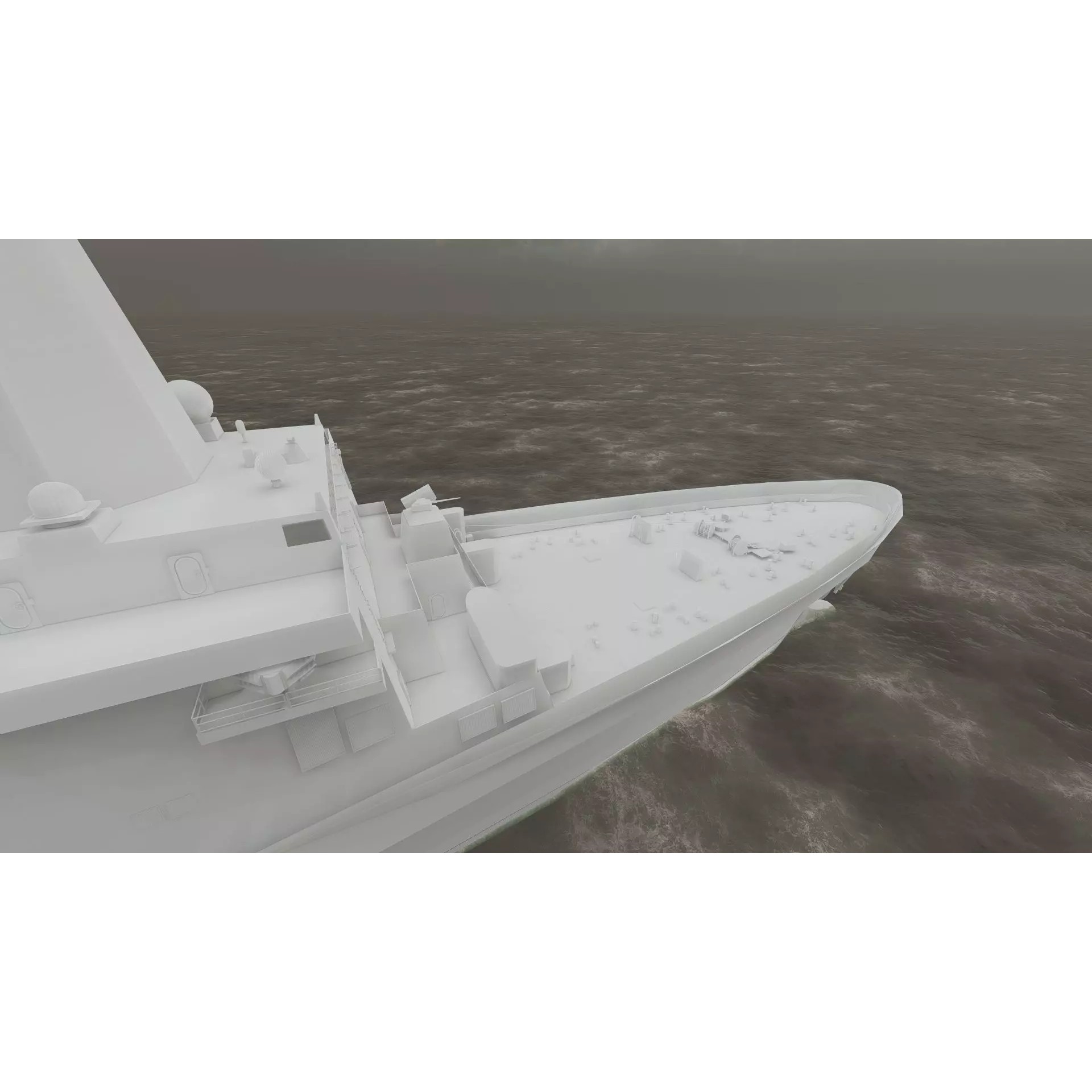 SAN ANTONIO CLASS DESTROYER - Game-Ready 3D Model - View 50
