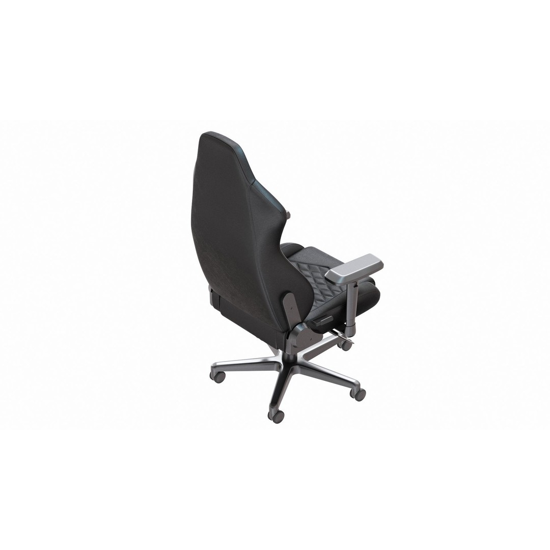 High-Quality Gaming Chair 3D Model – Hi-Poly Armchair for Interior Design - View 5
