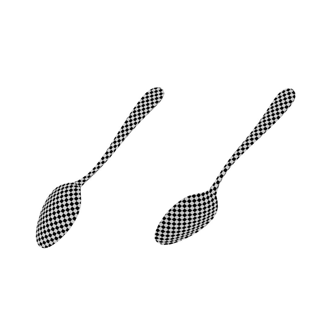 Dinner Spoon 3D Model – Photo-Realistic Cutlery, FBX, STL - View 16