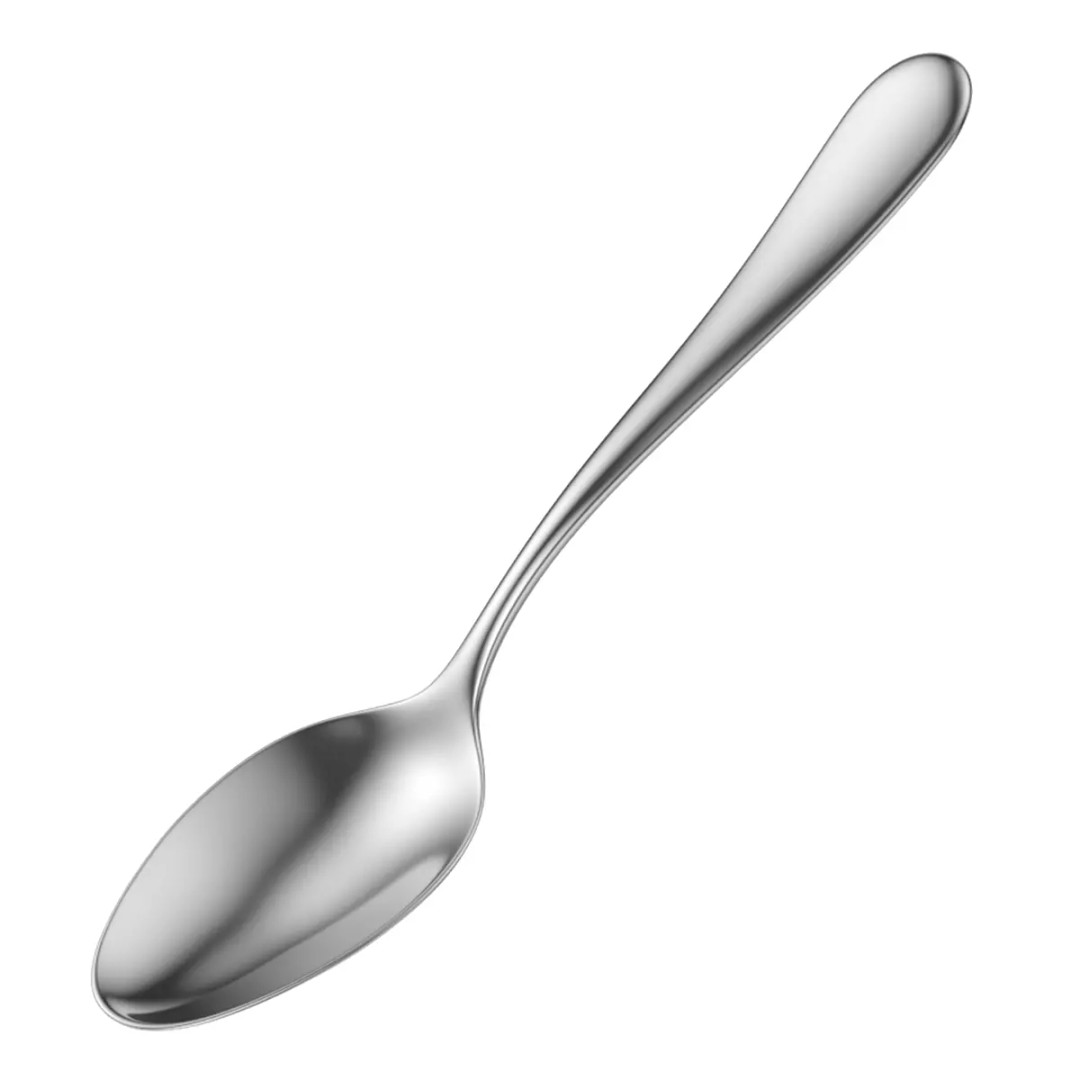 Dinner Spoon 3D Model – Photo-Realistic Cutlery, FBX, STL - View 2
