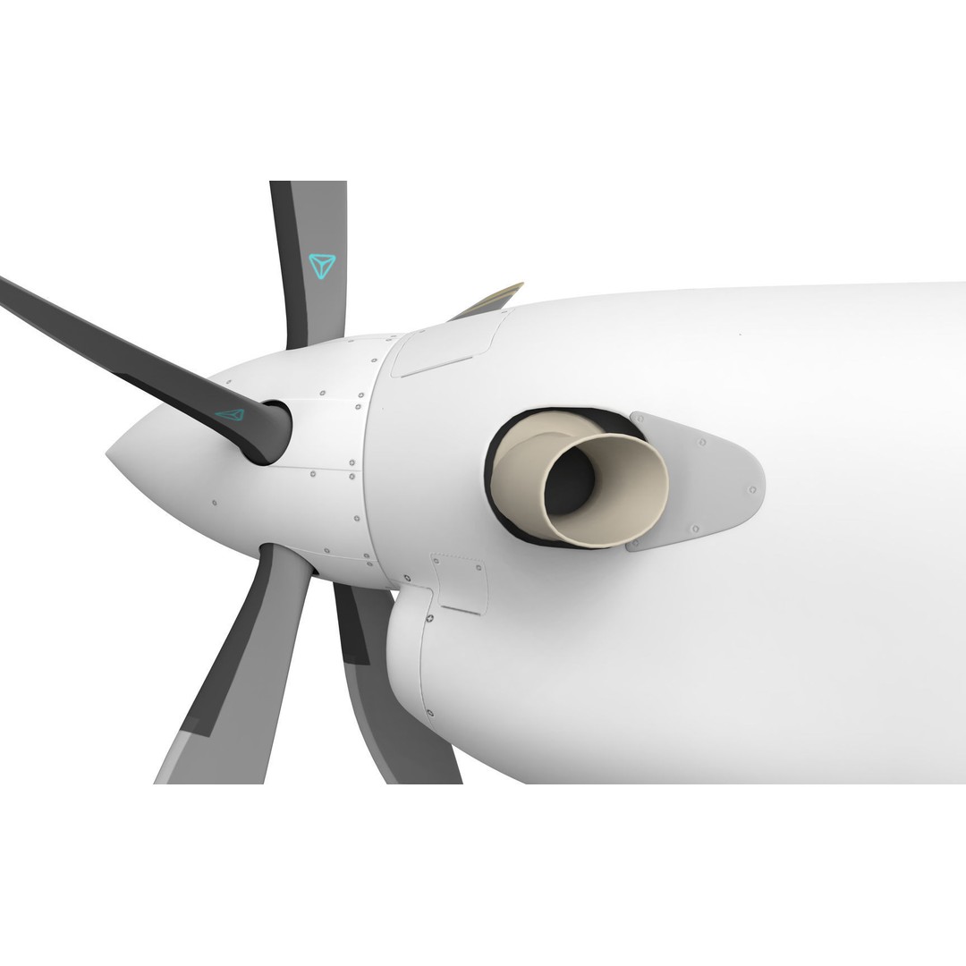 Dornier Seastar 3D Model – Low Poly Game Asset, FBX, PBR Textures - View 20