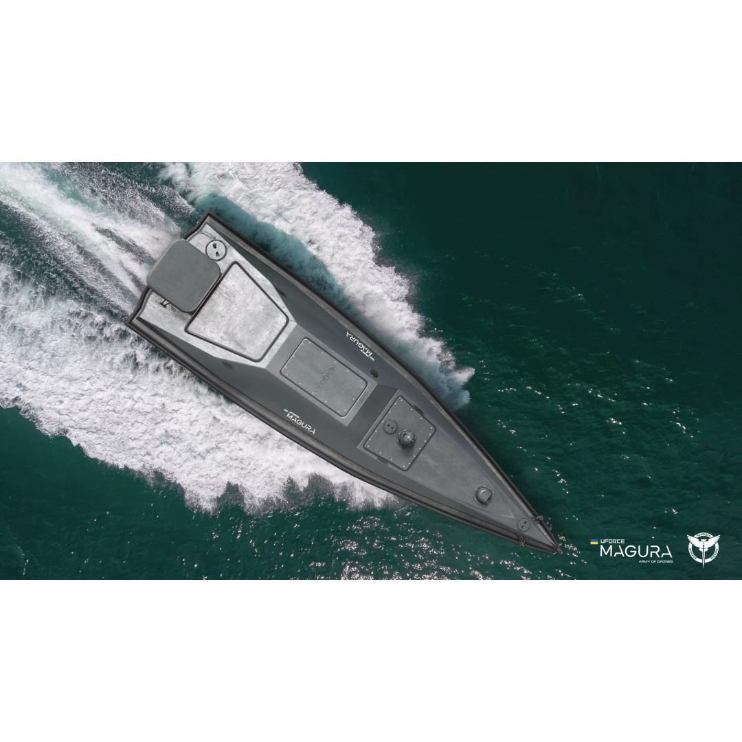Magura V5 Naval Drone 3D Model – Low Poly Game Ready, FBX - View 3