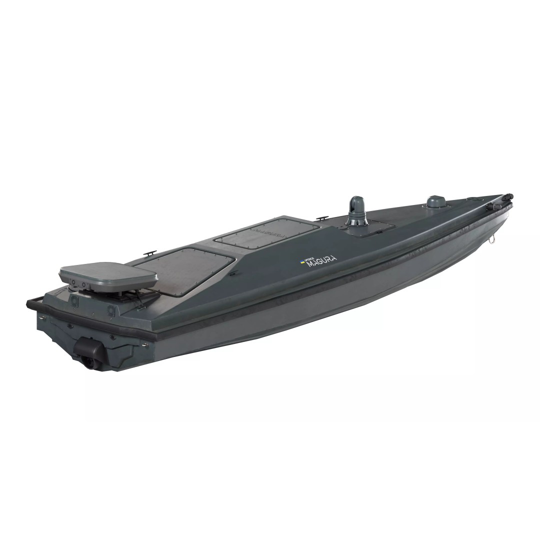 Magura V5 Naval Drone 3D Model – Low Poly Game Ready, FBX - View 7
