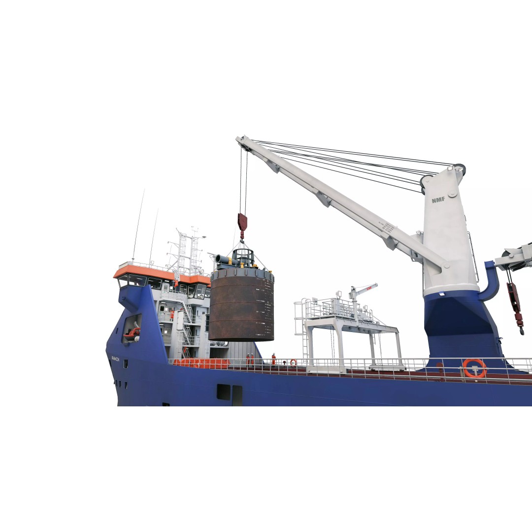 Multipurpose Heavy Lift Freight Ship 3D Model – Highly Detailed, FBX - View 10