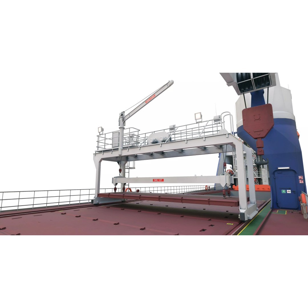 Multipurpose Heavy Lift Freight Ship 3D Model – Highly Detailed, FBX - View 11
