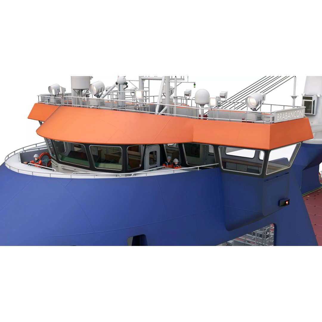 Multipurpose Heavy Lift Freight Ship 3D Model – Highly Detailed, FBX - View 24