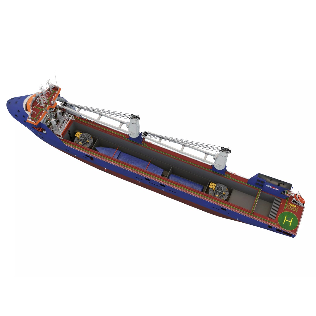 Multipurpose Heavy Lift Freight Ship 3D Model – Highly Detailed, FBX - View 7