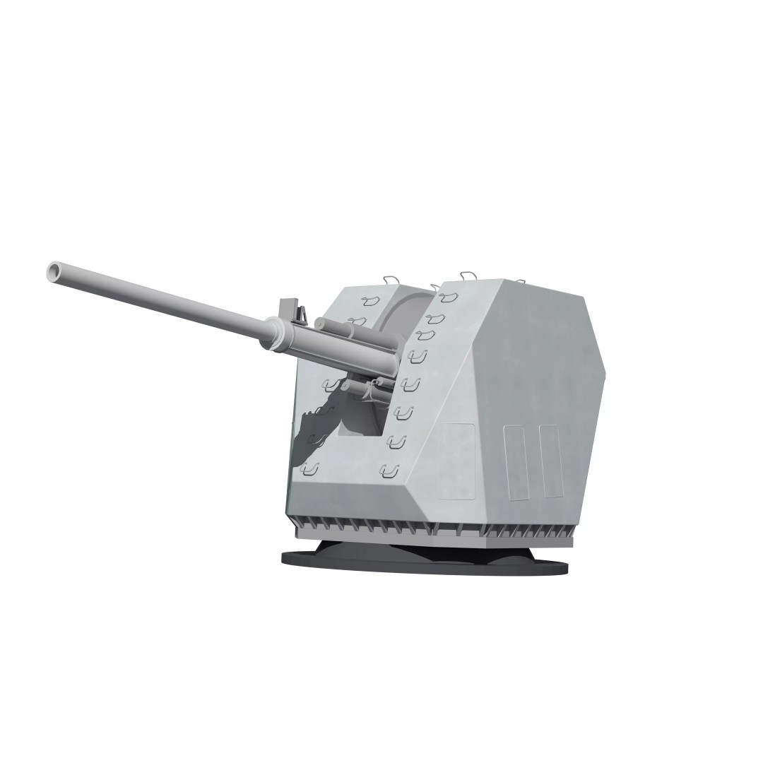 Type 052D Guided-Missile Destroyer 3D Model – High Poly Military Watercraft, FBX, OBJ - View 25