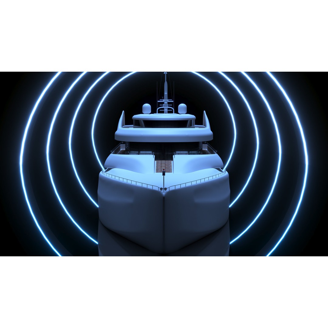 Superyacht 3D Model – Luxury Motor Yacht, PBR Textures, FBX - View 5