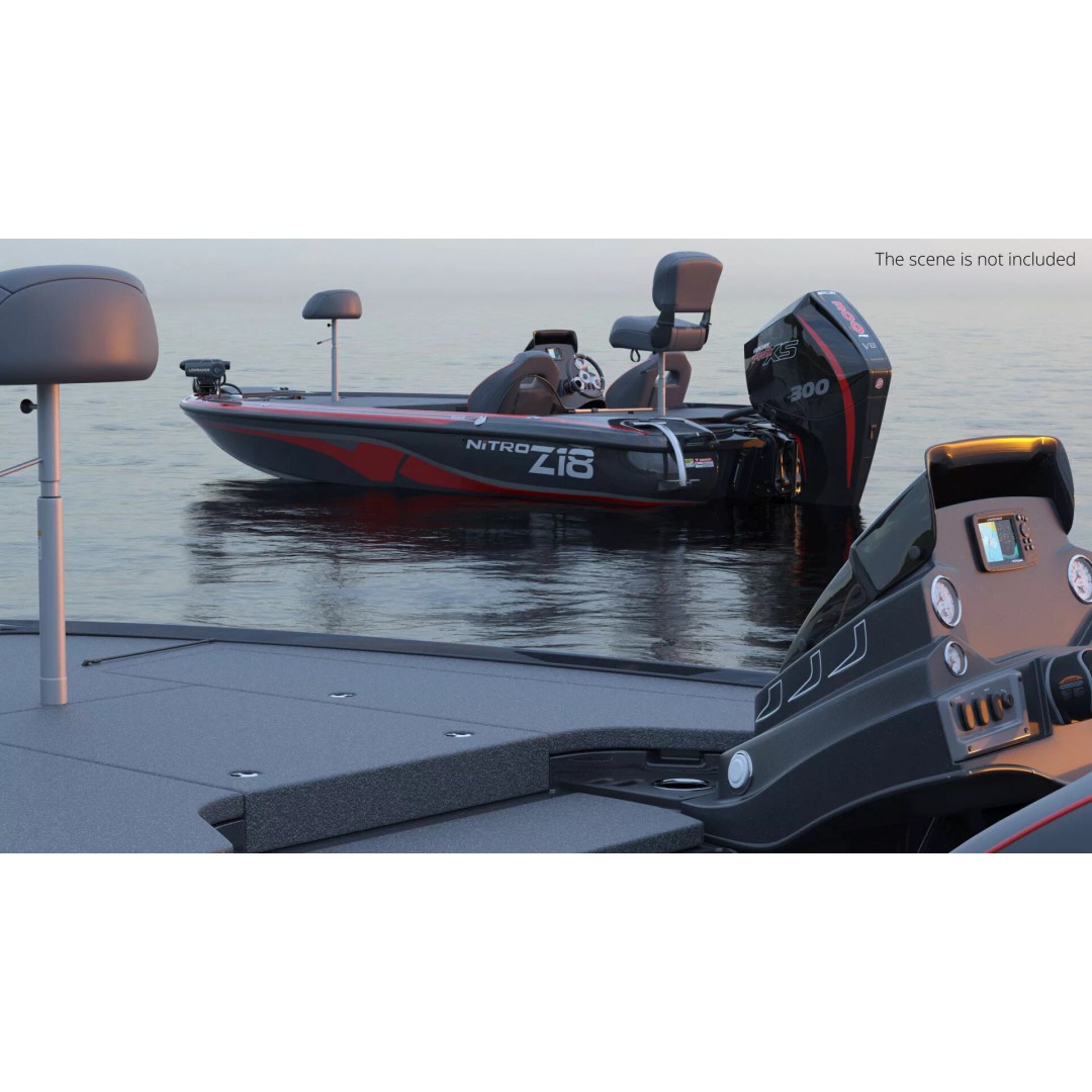 Nitro Z16 Angling Deck Boat 3D Model – Rigged PBR Asset for Maya - View 3