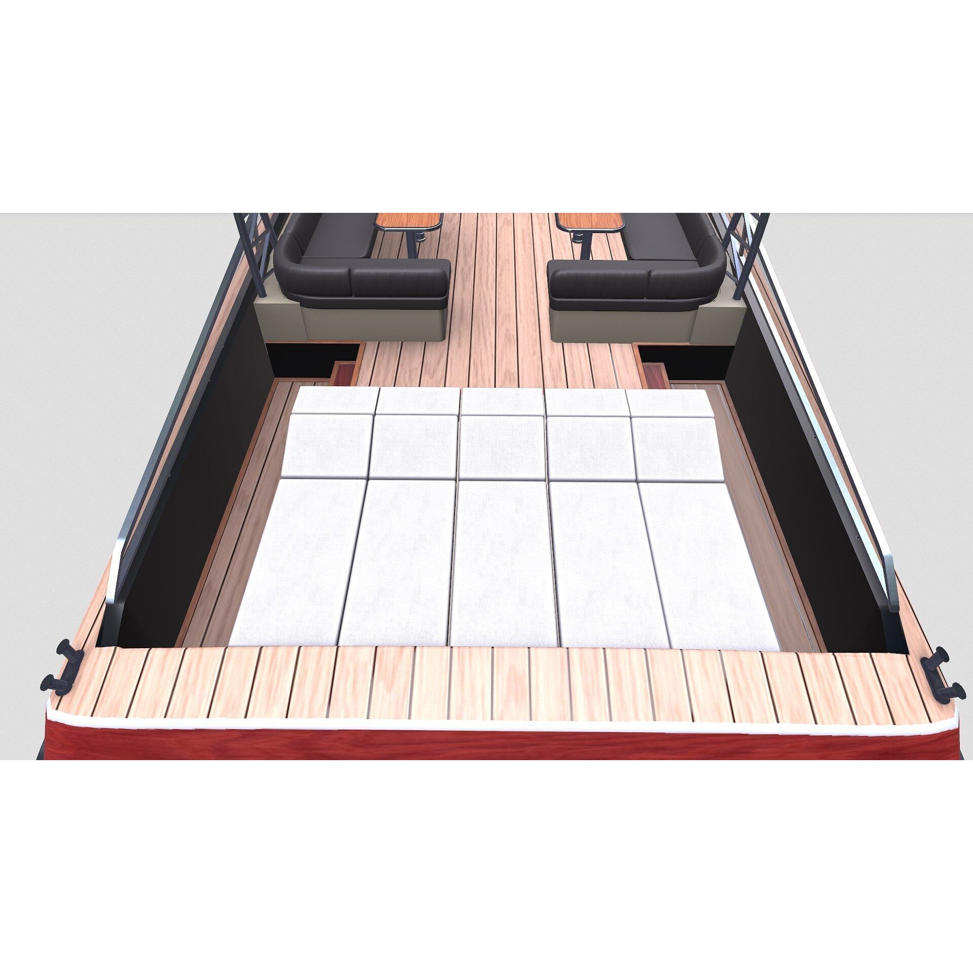 Luxury Boat - Low-Poly Game-Ready 3D Model - View 36