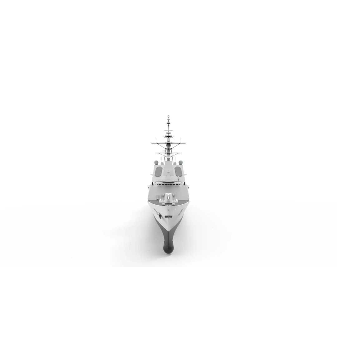 Hobart Class Destroyer 3D Model – Military Vessel, FBX, Game Ready - View 6