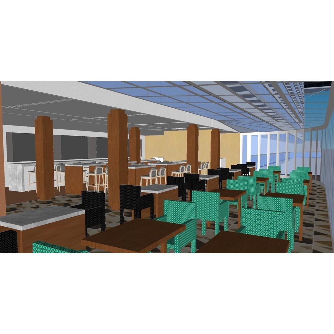Norwegian Joy 3D Model – Detailed Watercraft Asset, Rigged, FBX - View 19