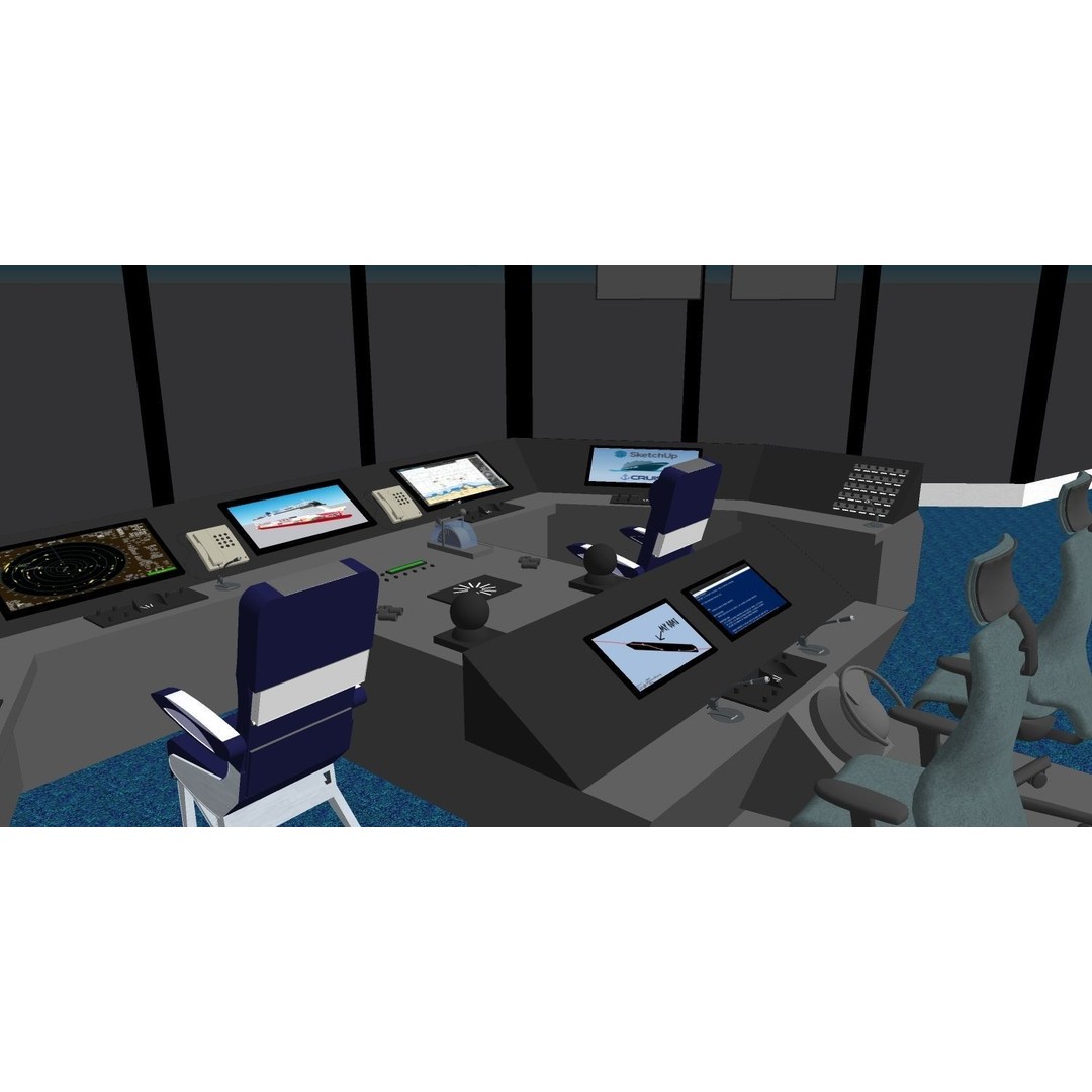 Norwegian Joy 3D Model – Detailed Watercraft Asset, Rigged, FBX - View 22