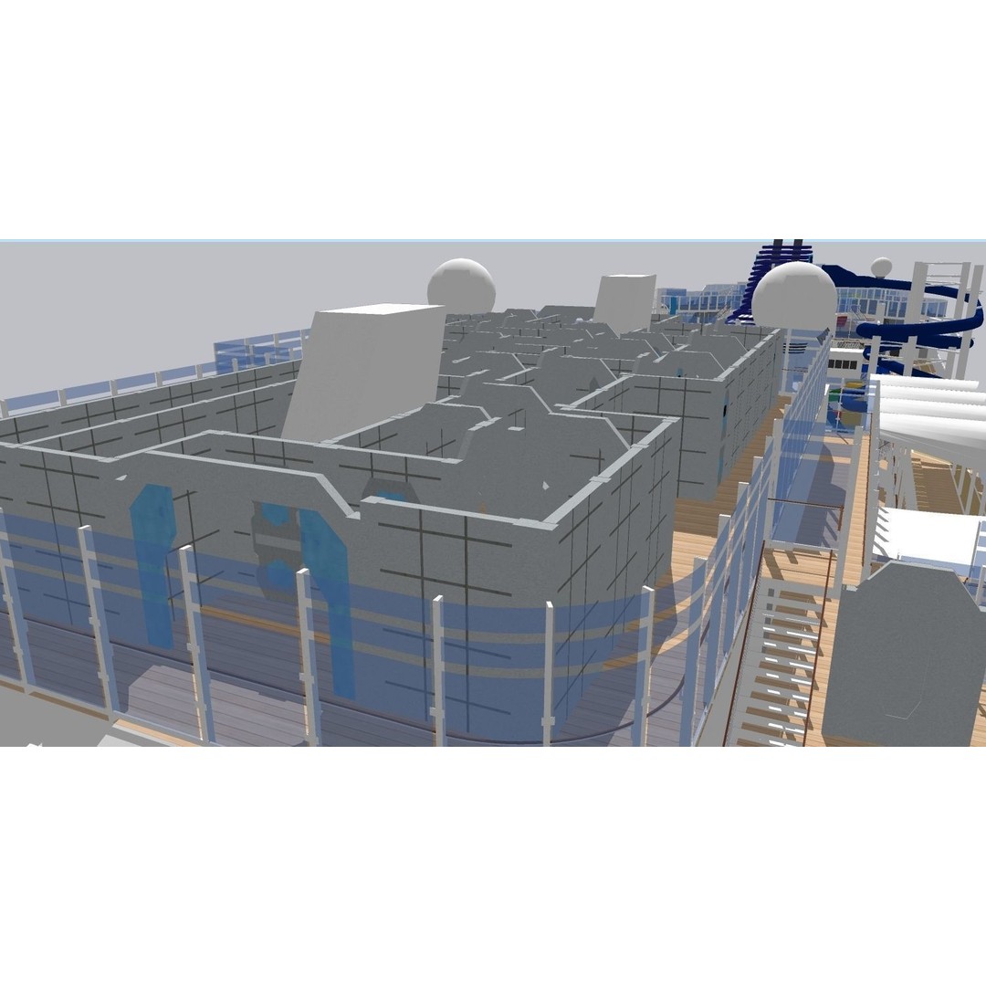 Norwegian Joy 3D Model – Detailed Watercraft Asset, Rigged, FBX - View 32
