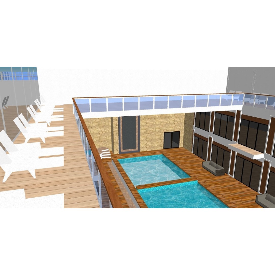 Norwegian Joy 3D Model – Detailed Watercraft Asset, Rigged, FBX - View 34