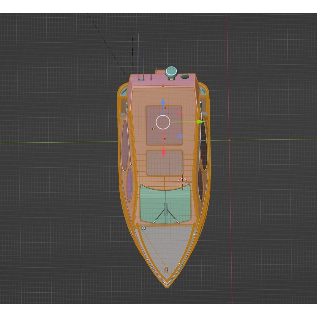 Yacht 3D Model – Photorealistic Design Asset, FBX, Blender - View 11