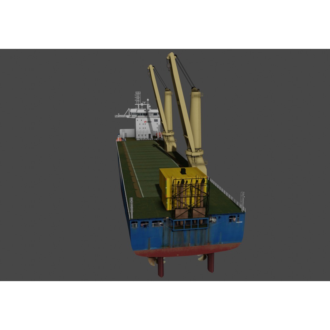 Jumbo Jubilee - Low-Poly Game-Ready 3D Model - View 9