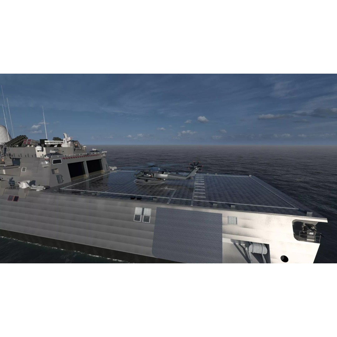 US Navy Independence Class Littoral Combat Ship 3D Model – Detailed Military Asset, Lumion Ready - View 14