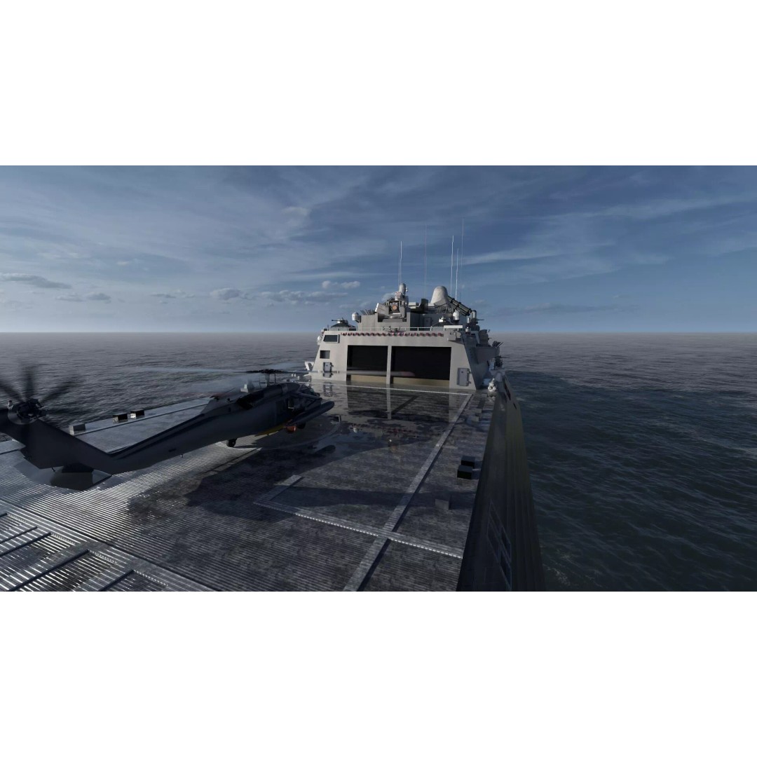 US Navy Independence Class Littoral Combat Ship 3D Model – Detailed Military Asset, Lumion Ready - View 17