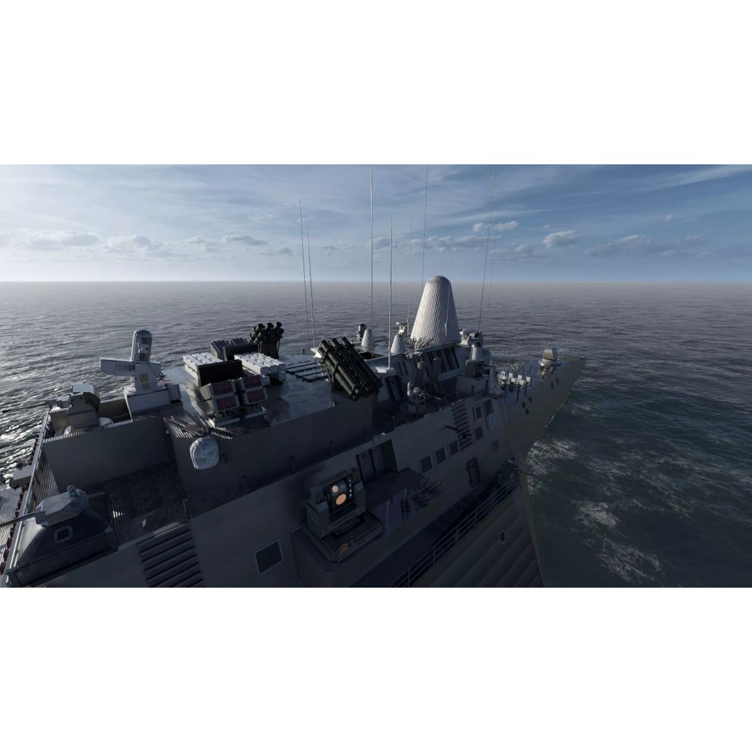 US Navy Independence Class Littoral Combat Ship 3D Model – Detailed Military Asset, Lumion Ready - View 19