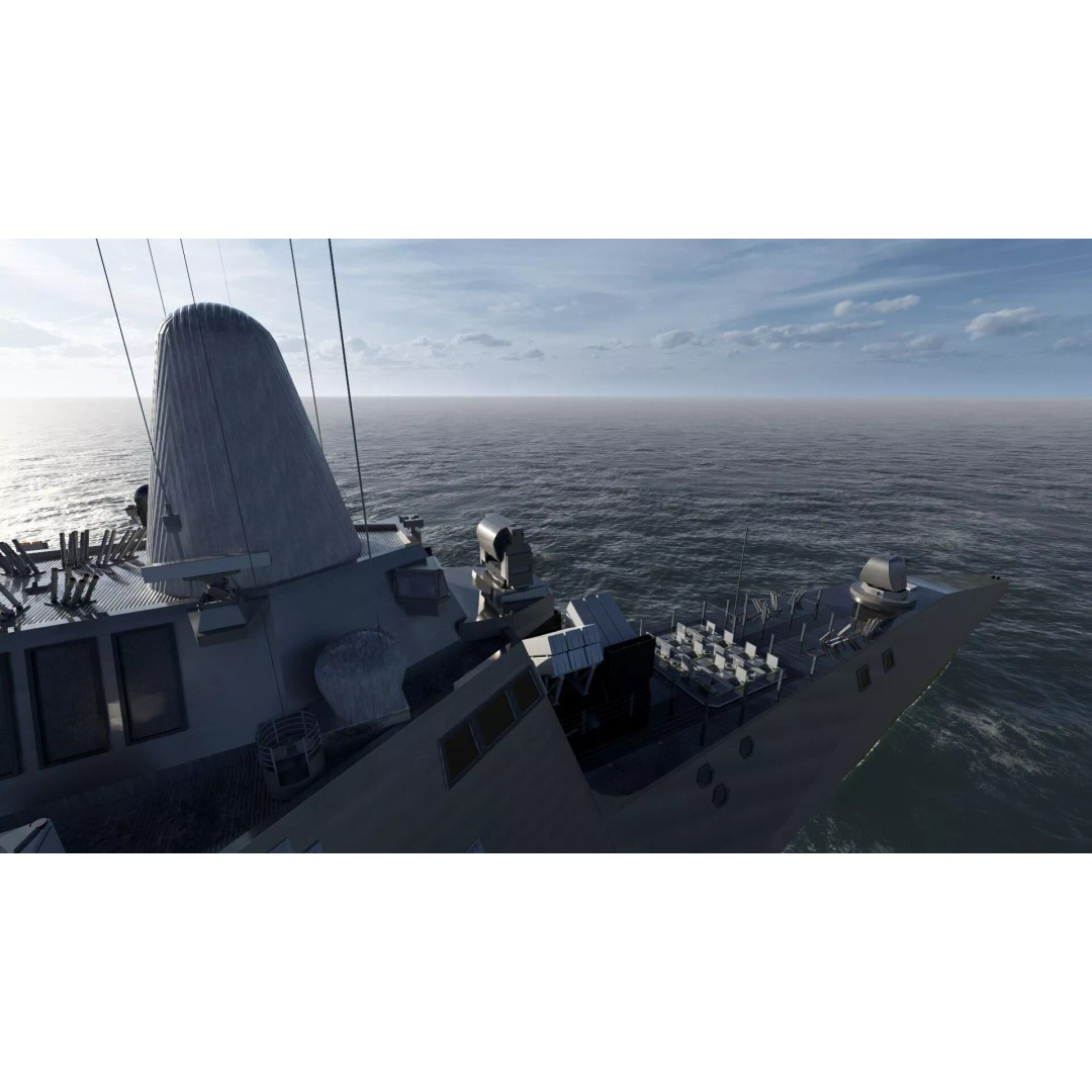 US Navy Independence Class Littoral Combat Ship 3D Model – Detailed Military Asset, Lumion Ready - View 21