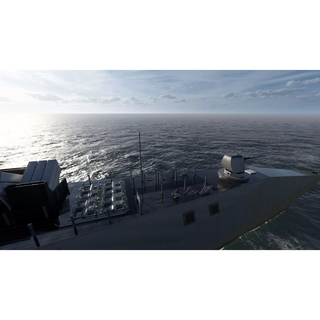 US Navy Independence Class Littoral Combat Ship 3D Model – Detailed Military Asset, Lumion Ready - View 22