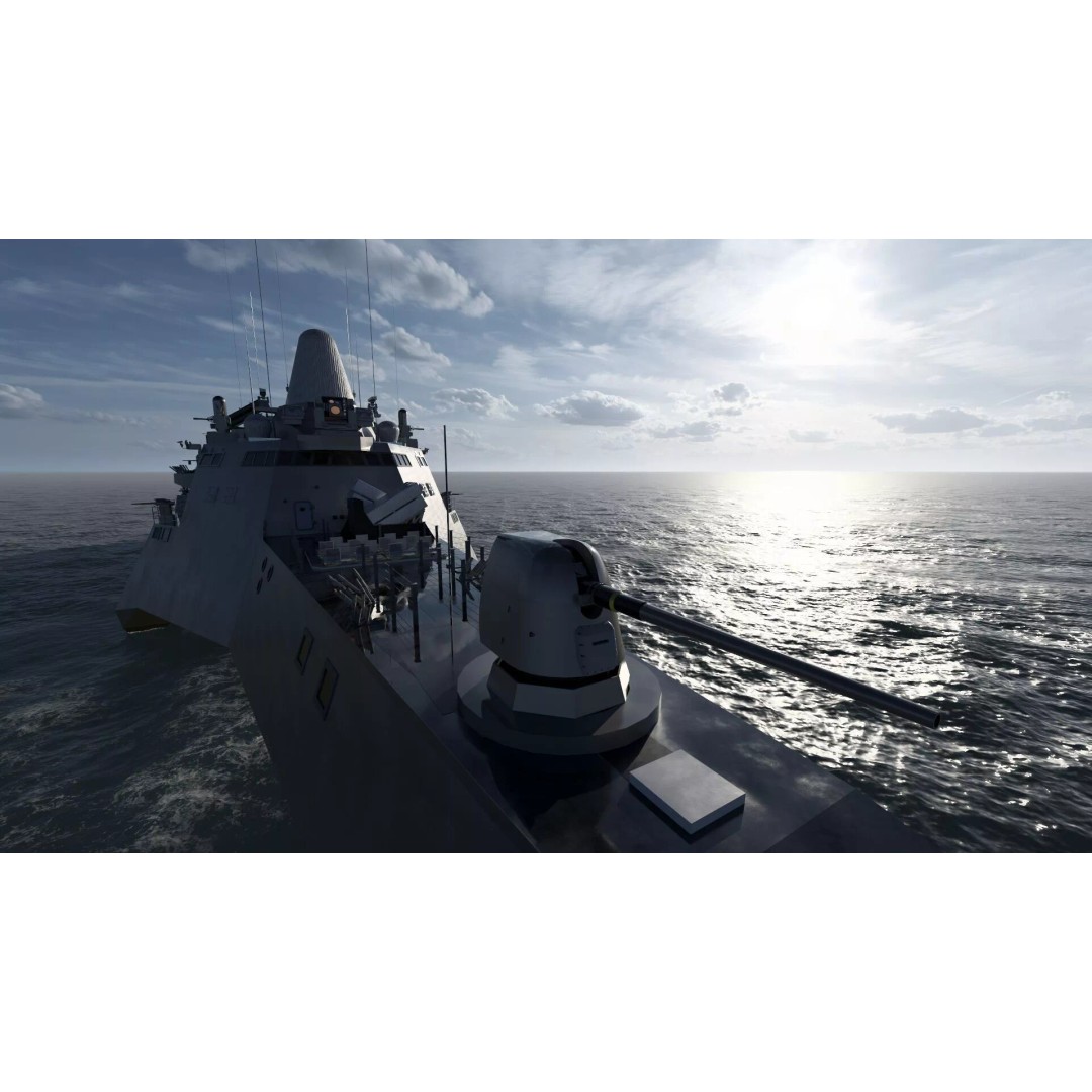 US Navy Independence Class Littoral Combat Ship 3D Model – Detailed Military Asset, Lumion Ready - View 23
