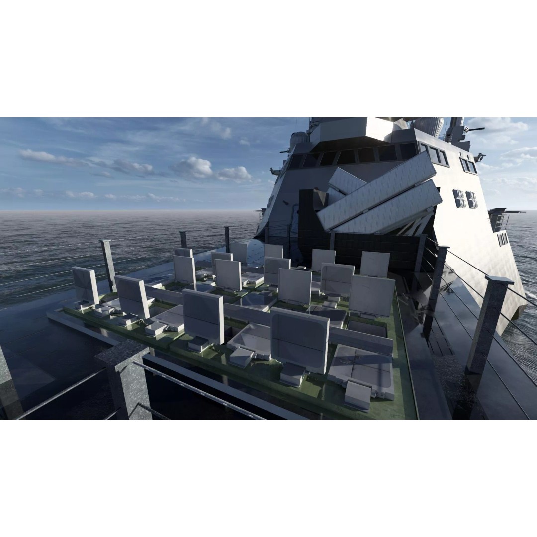 US Navy Independence Class Littoral Combat Ship 3D Model – Detailed Military Asset, Lumion Ready - View 25