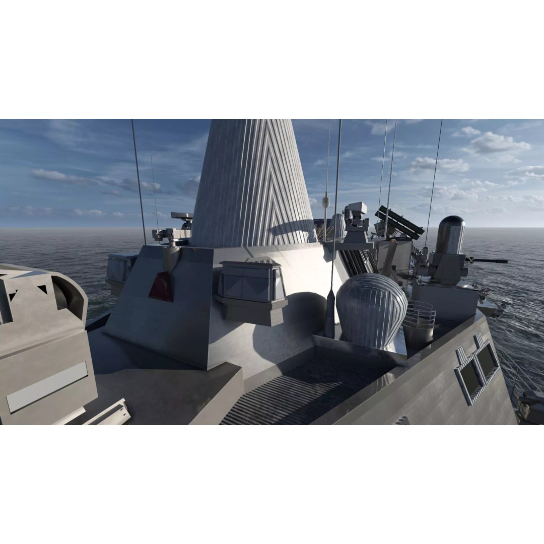US Navy Independence Class Littoral Combat Ship 3D Model – Detailed Military Asset, Lumion Ready - View 29