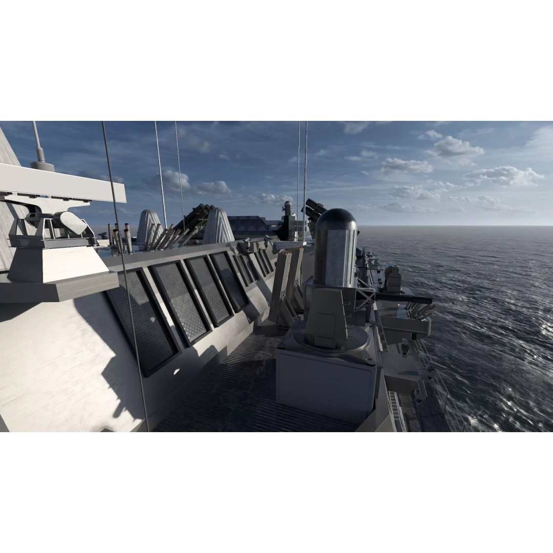 US Navy Independence Class Littoral Combat Ship 3D Model – Detailed Military Asset, Lumion Ready - View 30