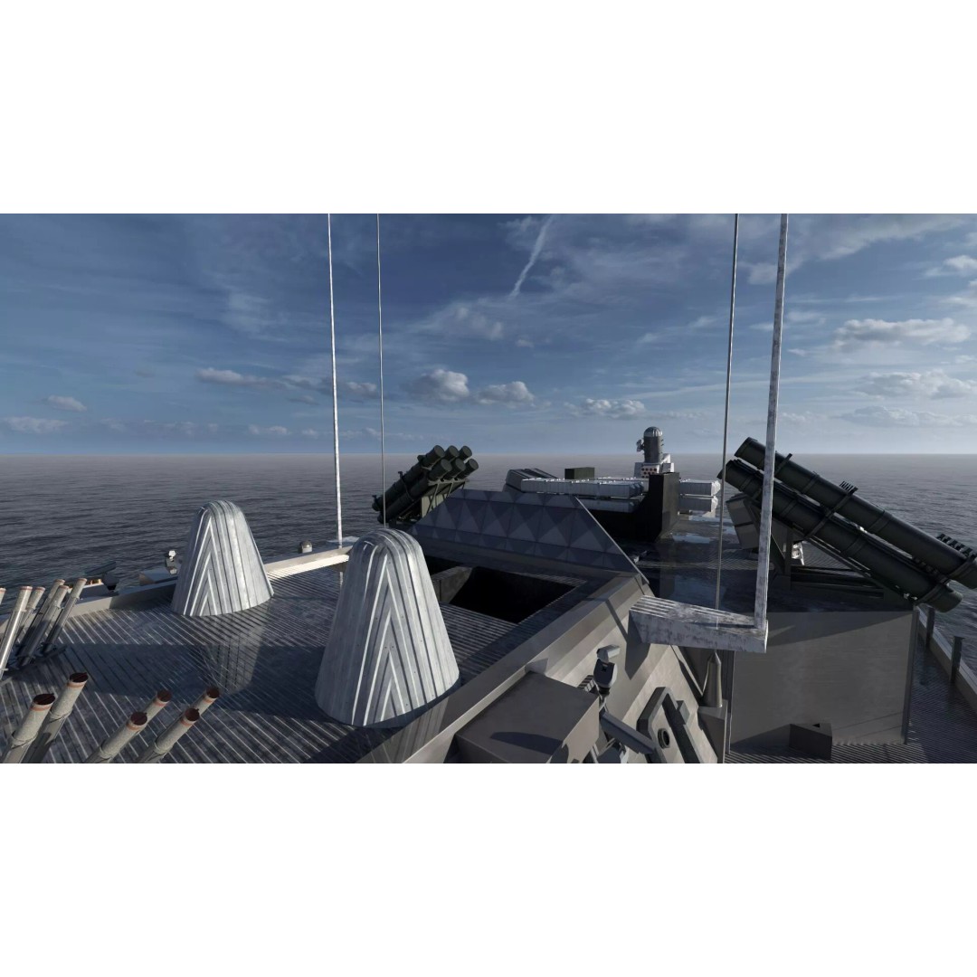 US Navy Independence Class Littoral Combat Ship 3D Model – Detailed Military Asset, Lumion Ready - View 31