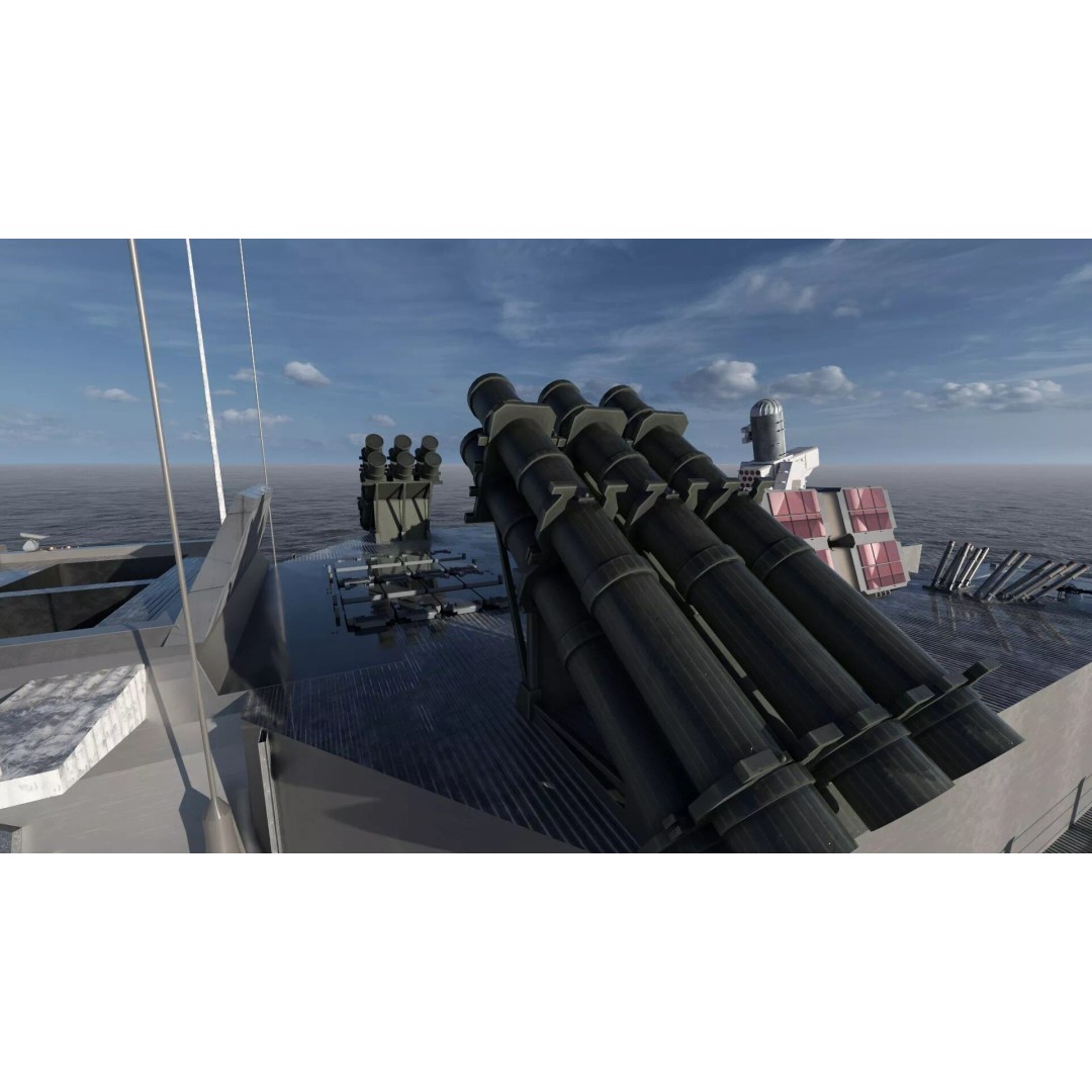 US Navy Independence Class Littoral Combat Ship 3D Model – Detailed Military Asset, Lumion Ready - View 32