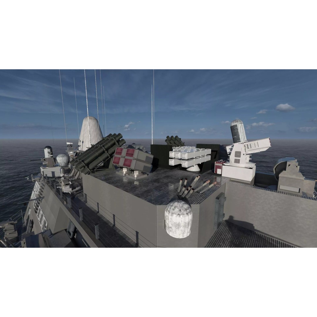 US Navy Independence Class Littoral Combat Ship 3D Model – Detailed Military Asset, Lumion Ready - View 33
