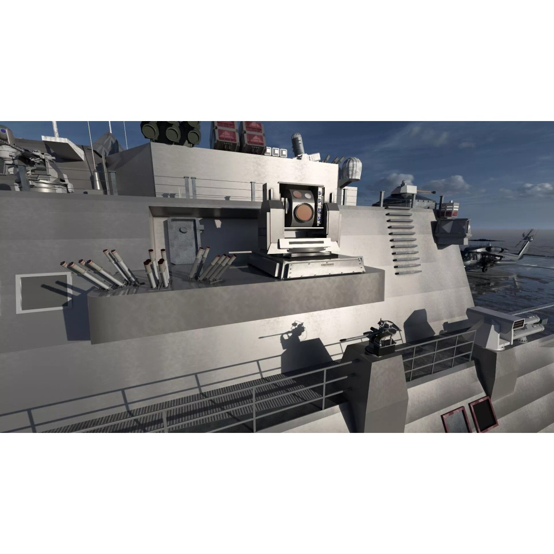 US Navy Independence Class Littoral Combat Ship 3D Model – Detailed Military Asset, Lumion Ready - View 34