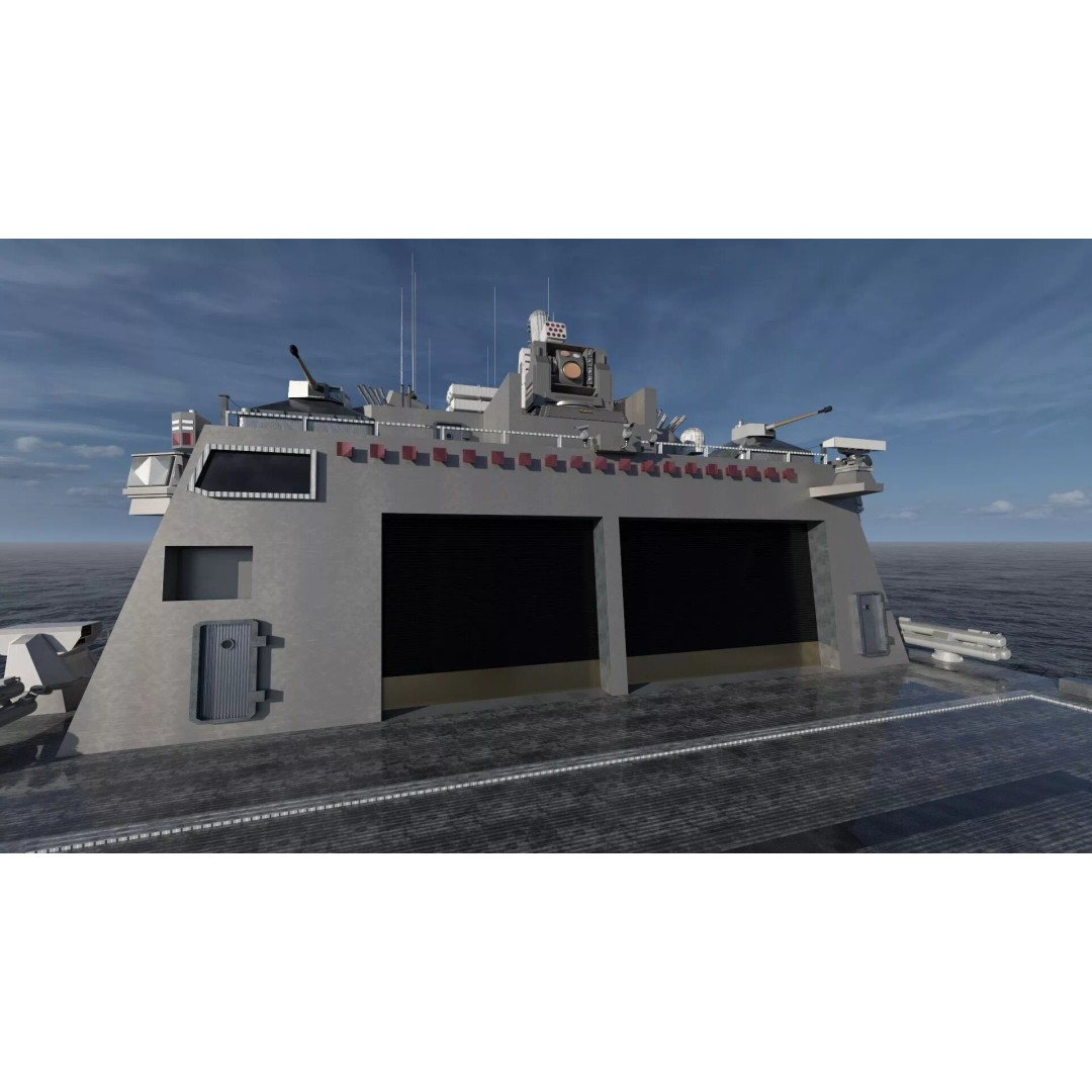 US Navy Independence Class Littoral Combat Ship 3D Model – Detailed Military Asset, Lumion Ready - View 36