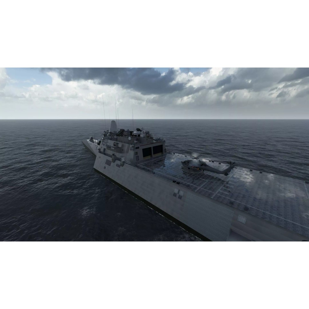US Navy Independence Class Littoral Combat Ship 3D Model – Detailed Military Asset, Lumion Ready - View 40